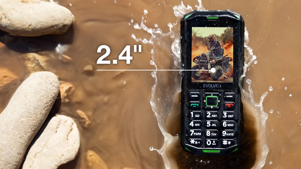 Evolveo StrongPhone X5 Black Grey IP68